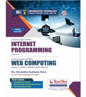 Internet Programming Third Year Sem 5 IT Engg TechNeo Publication | Mumbai University